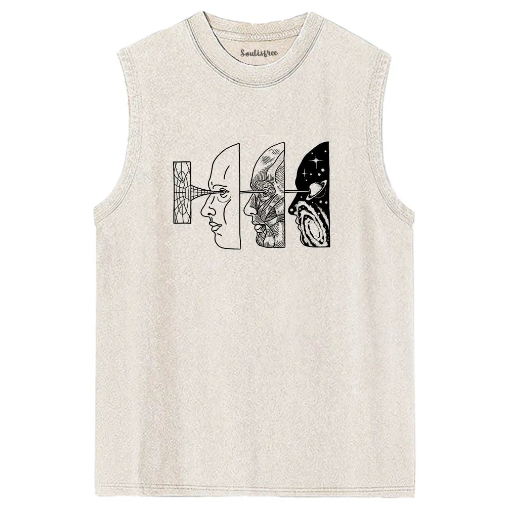 Reality Is Manipulated By Thought XIII Washed Tank