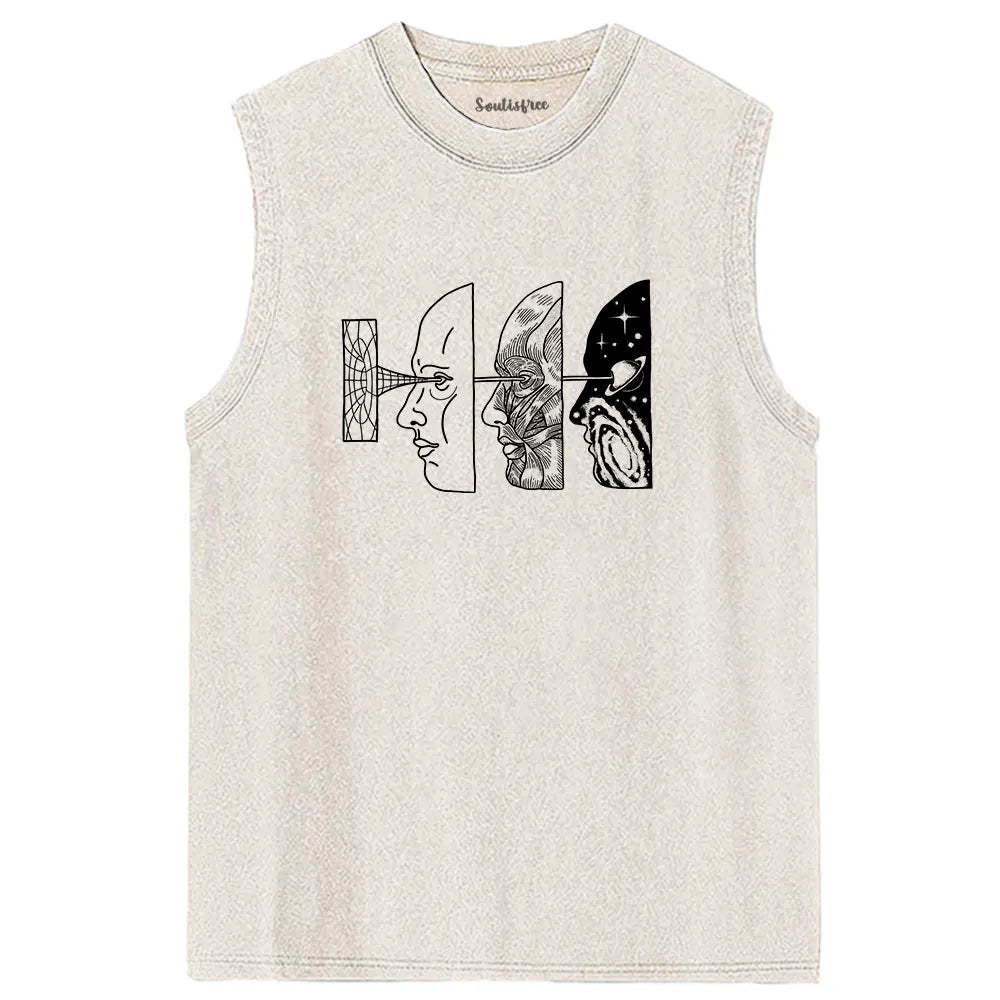 Reality Is Manipulated By Thought XIII Washed Tank