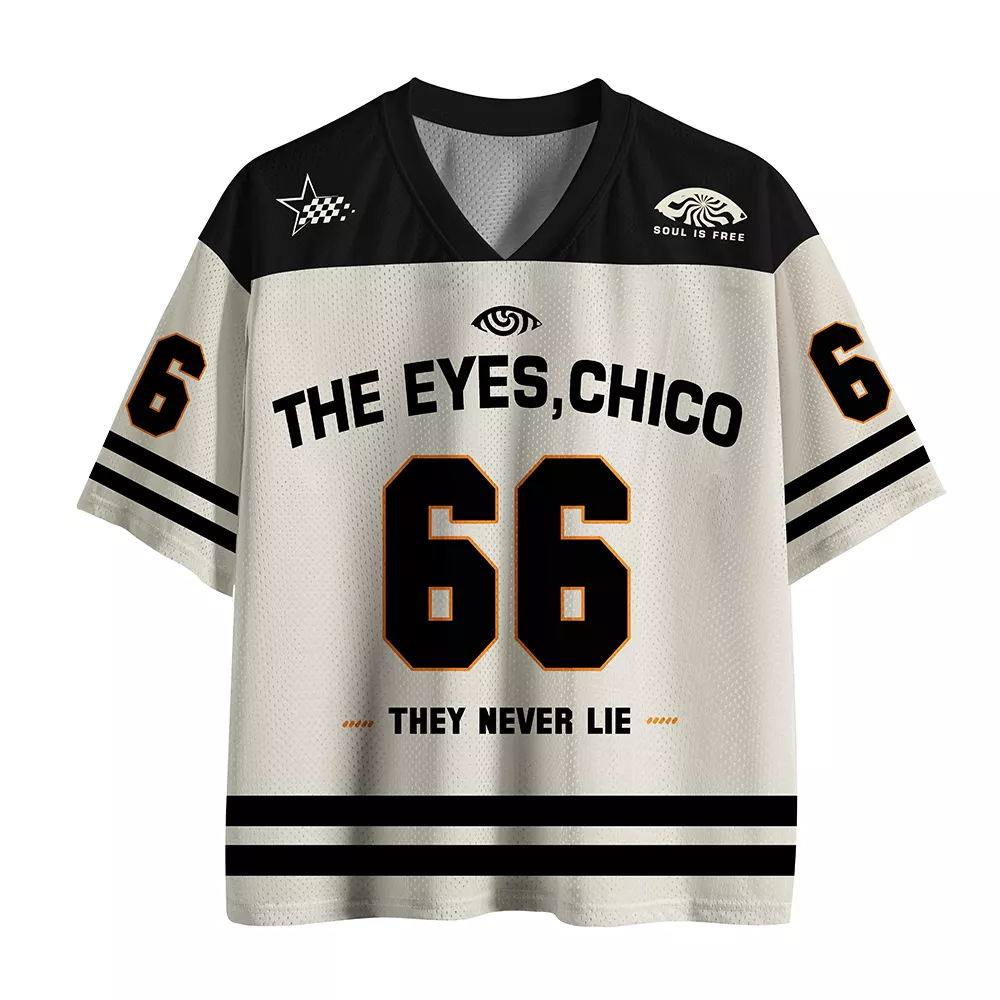 The Eyes Chico . They Never Lie Mesh Jersey