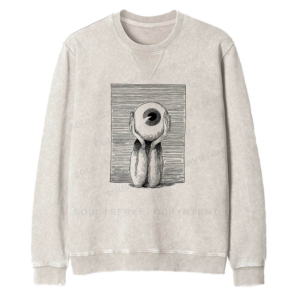 The Eye of the Beholder Fit Washed Sweatshirt