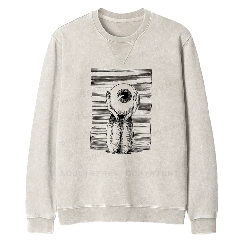 The Eye of the Beholder Fit Washed Sweatshirt