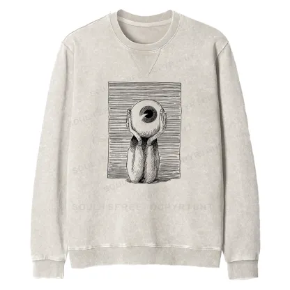 The Eye of the Beholder Fit Washed Sweatshirt