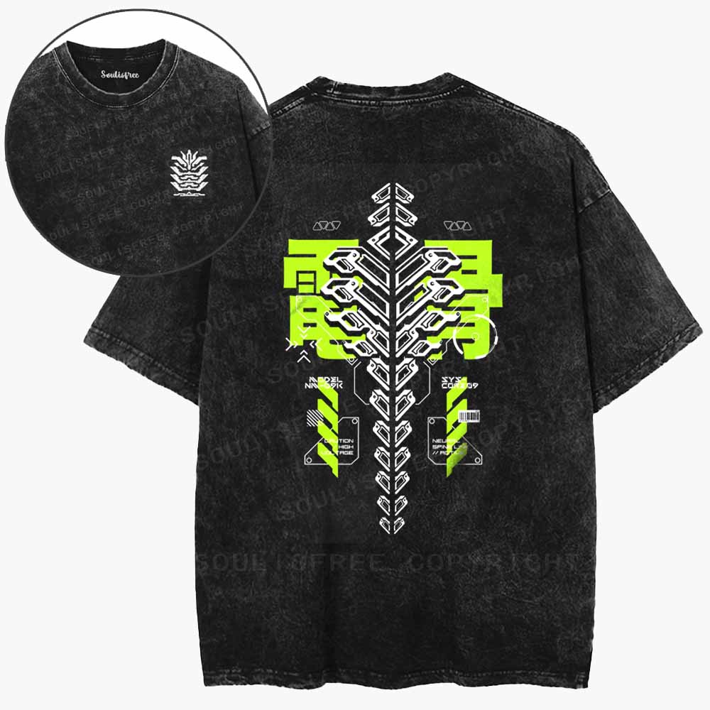 Soulisfree Cyber Genesis Washed Tee