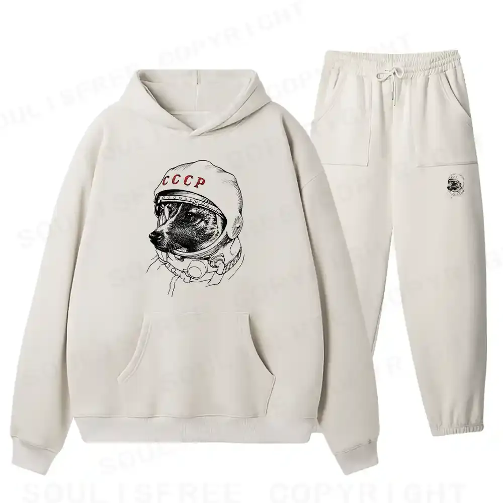 Astro Dog Fleece Hoodie Set