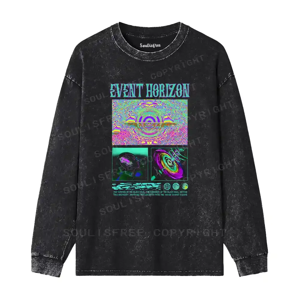Evolution Horizon Washed Long Sleeve Shirt