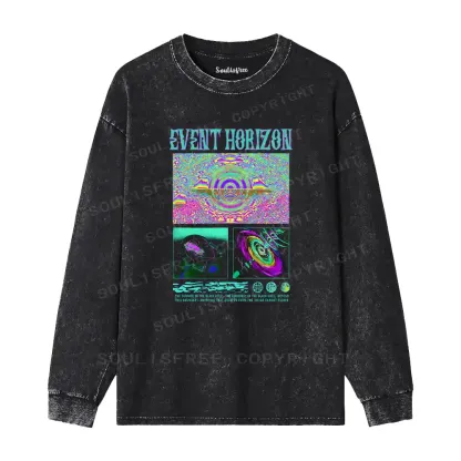 Evolution Horizon Washed Long Sleeve Shirt