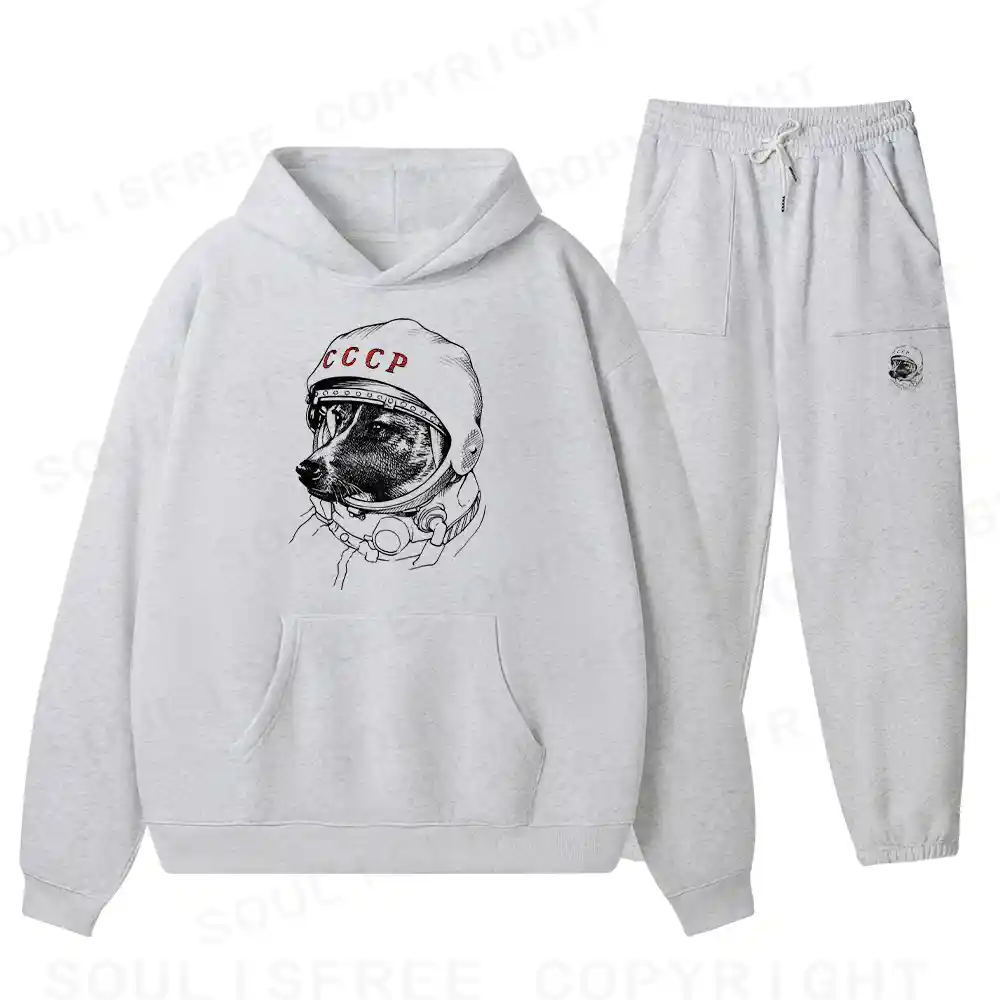 Astro Dog Fleece Hoodie Set