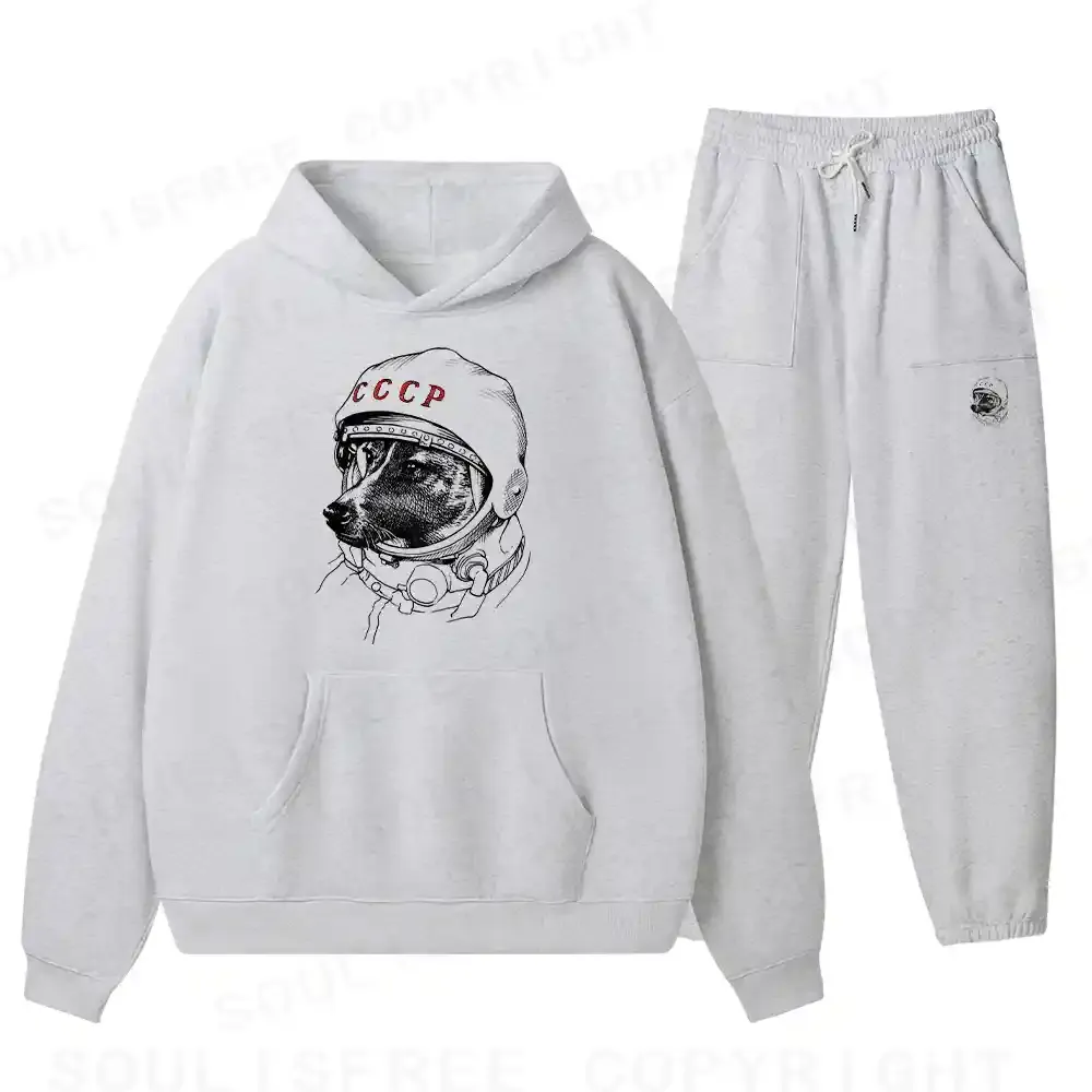 Astro Dog Fleece Hoodie Set