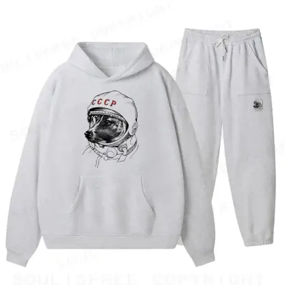 Astro Dog Fleece Hoodie Set