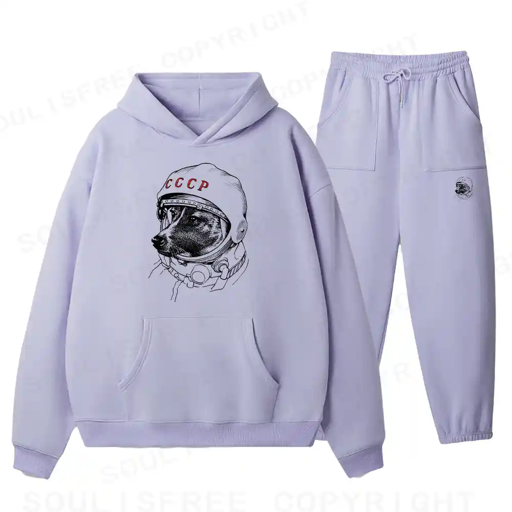 Astro Dog Fleece Hoodie Set