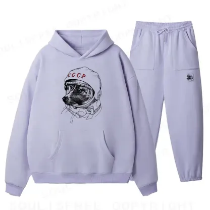 Astro Dog Fleece Hoodie Set