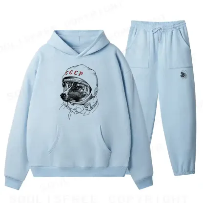 Astro Dog Fleece Hoodie Set