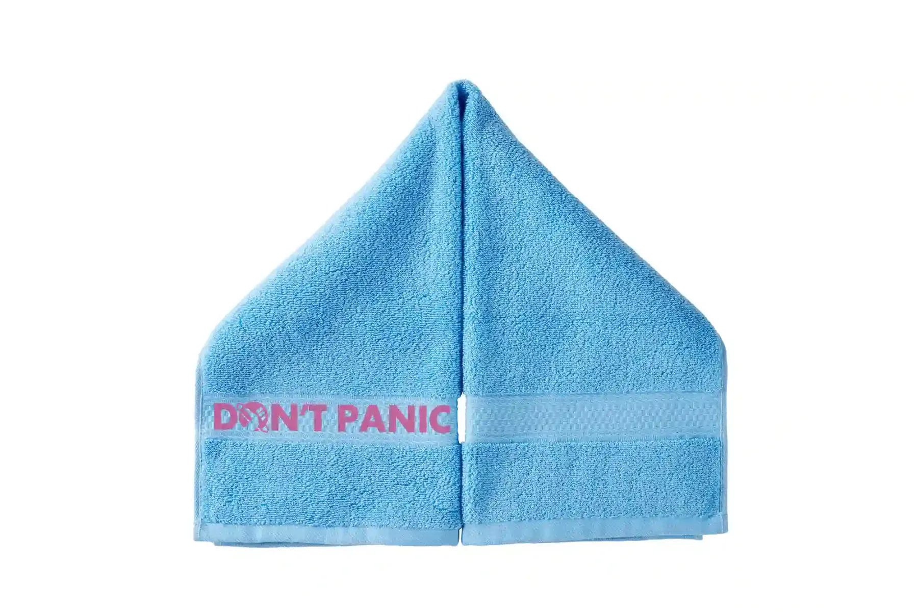 Don't Panic, The Answer Is 42 Embroidered Hand Towel