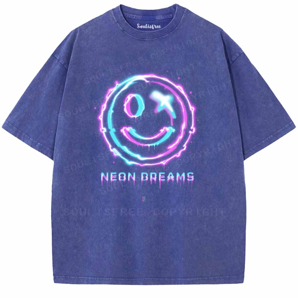 Soulisfree NEON DREAMS Washed Tee