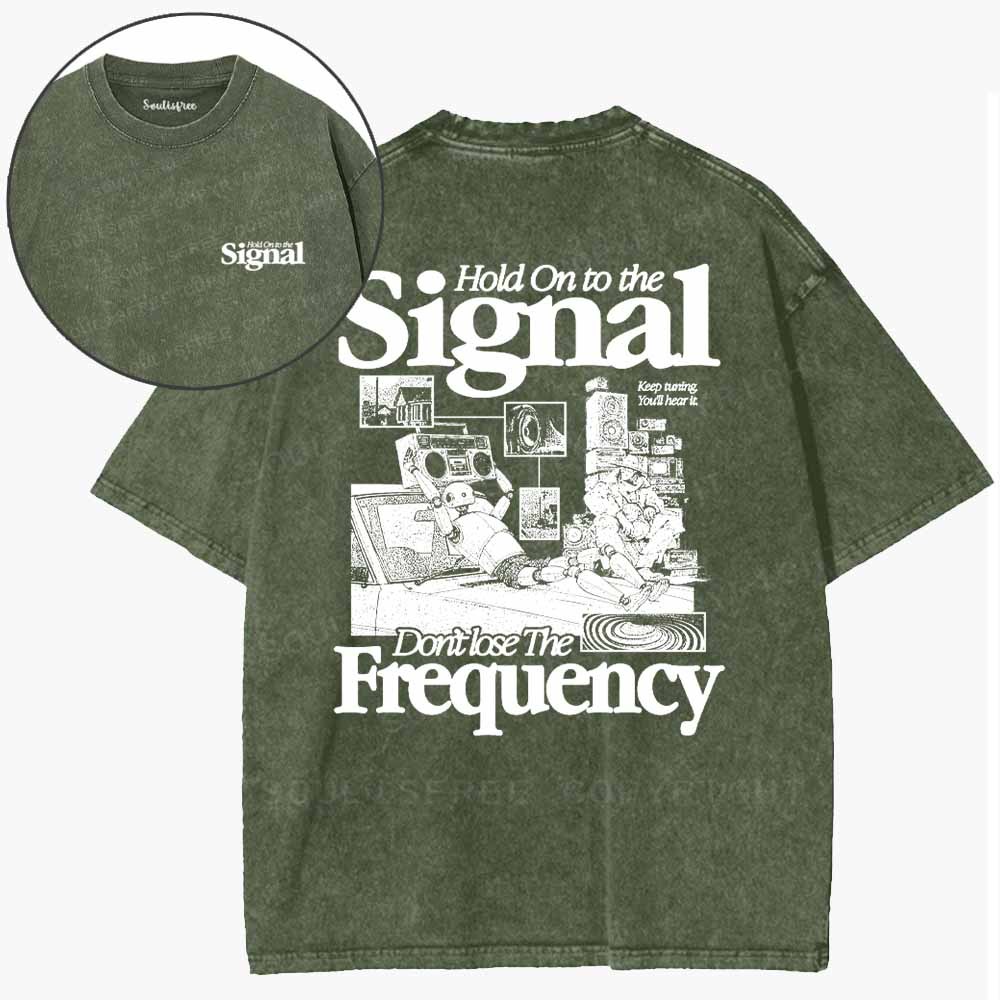 Soulisfree Don't Lose The Frequency Washed Tee