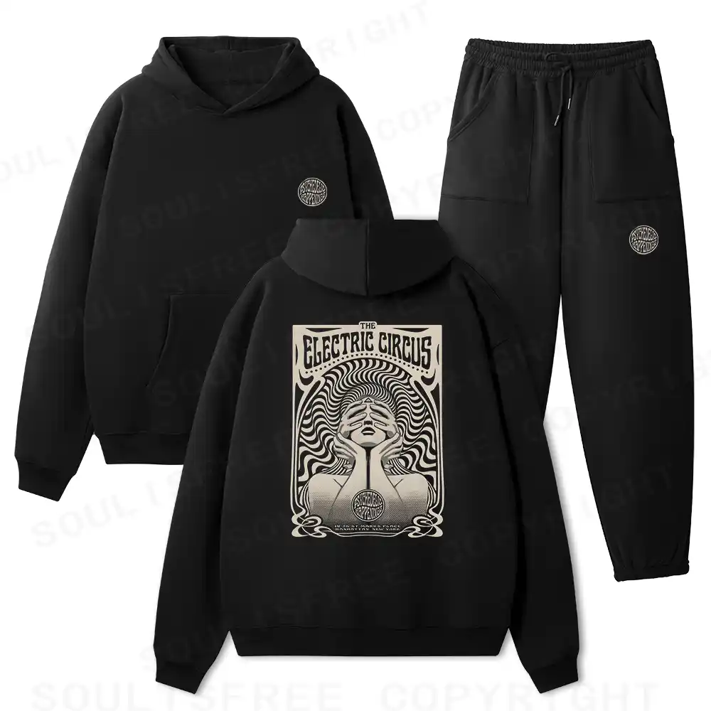 Spiritual Exploration Fleece Hoodie Set