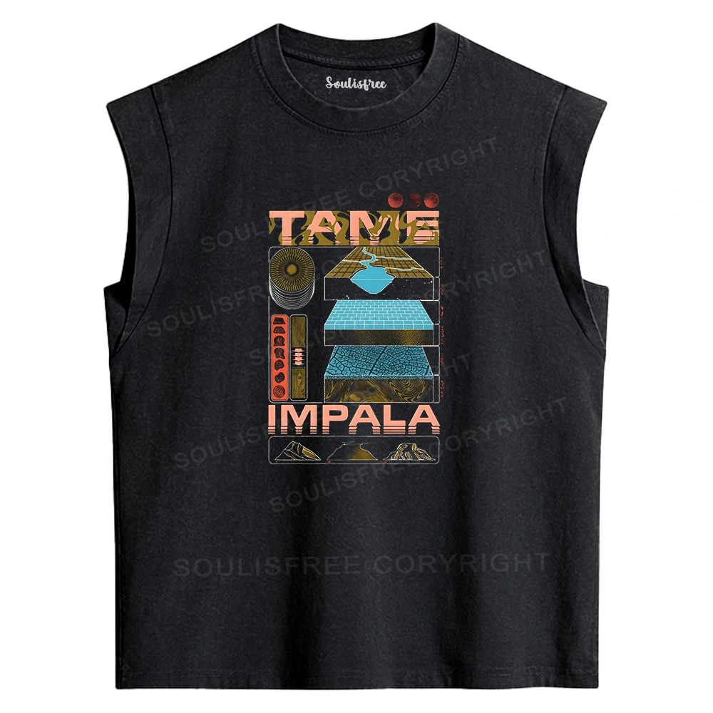 Thought Advancement Washed Tank Tops