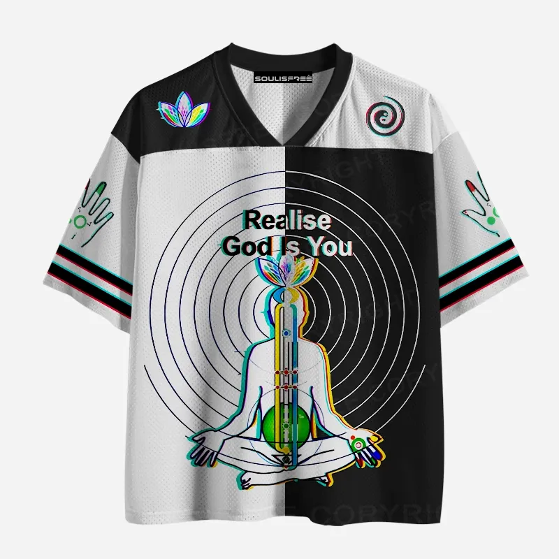 Soulisfree Realise God Is You Mesh Jersey