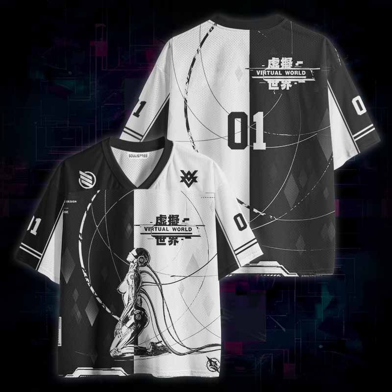 Soulisfree  VIRTUAL WORLD Mesh Jersey