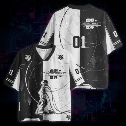 Soulisfree  VIRTUAL WORLD Mesh Jersey