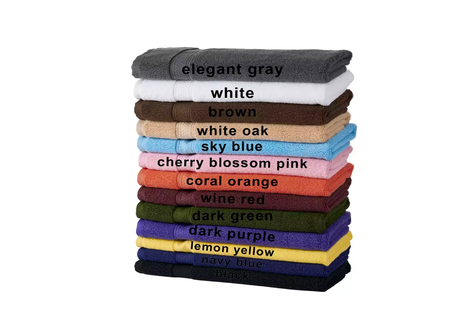 Don't Freak Out Embroidered Hand Towel