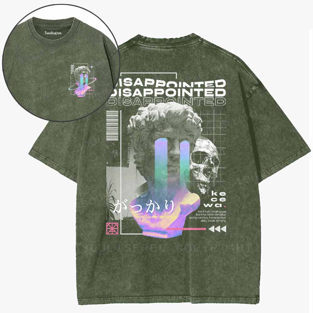 Soulisfree Glitched Emotions Washed Tee