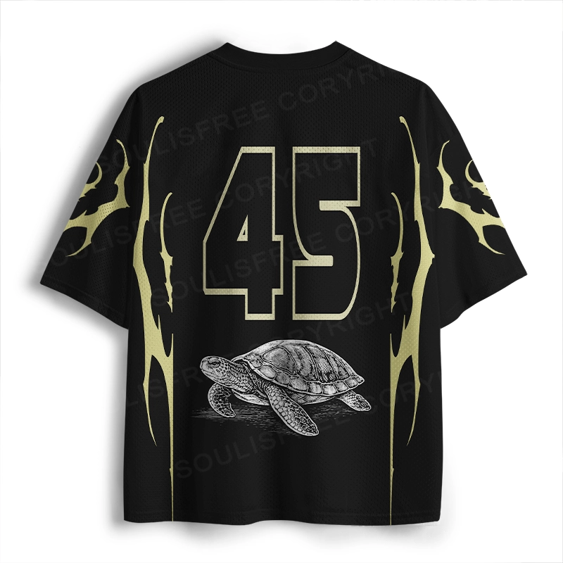 Soulisfree INFINITE Cosmic Creation Pattern Mesh Jersey