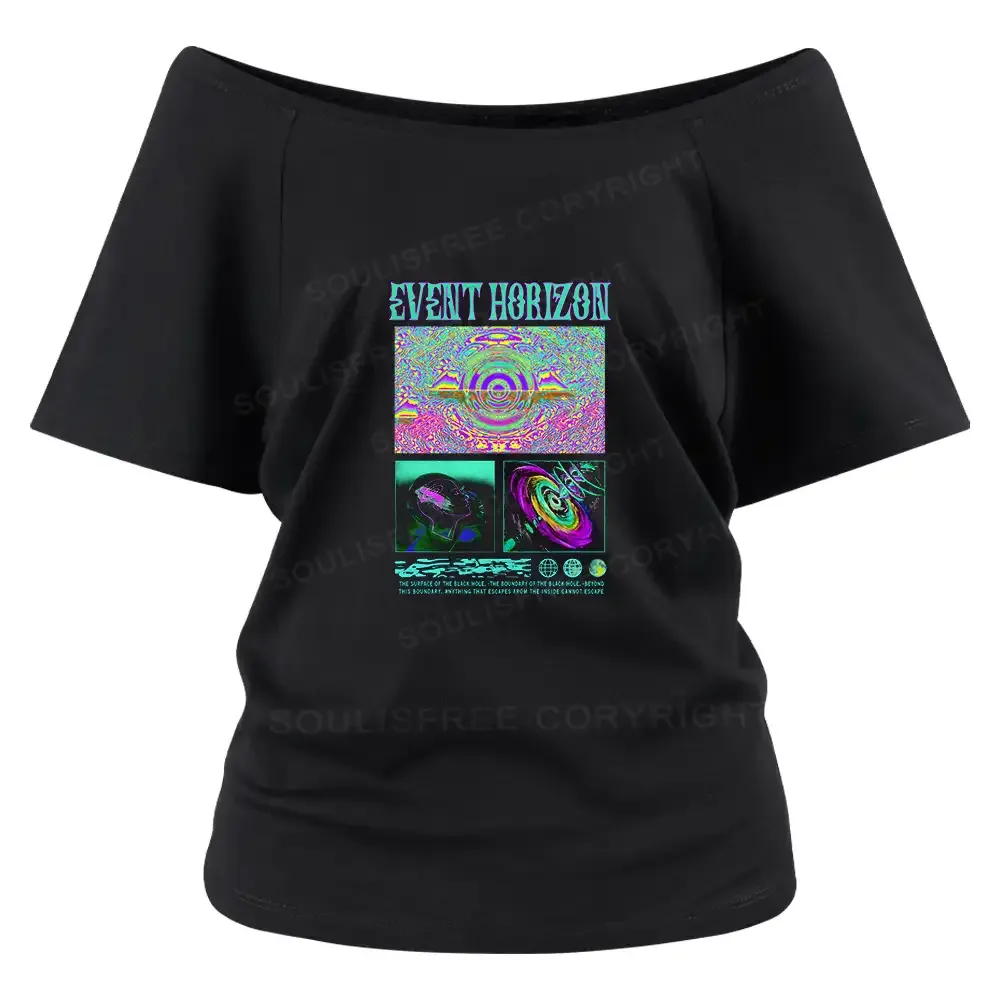 Designed Evolution Horizon Off Shoulder Top