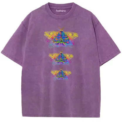 Soulisfree Spectrum of Flutter Washed Tee