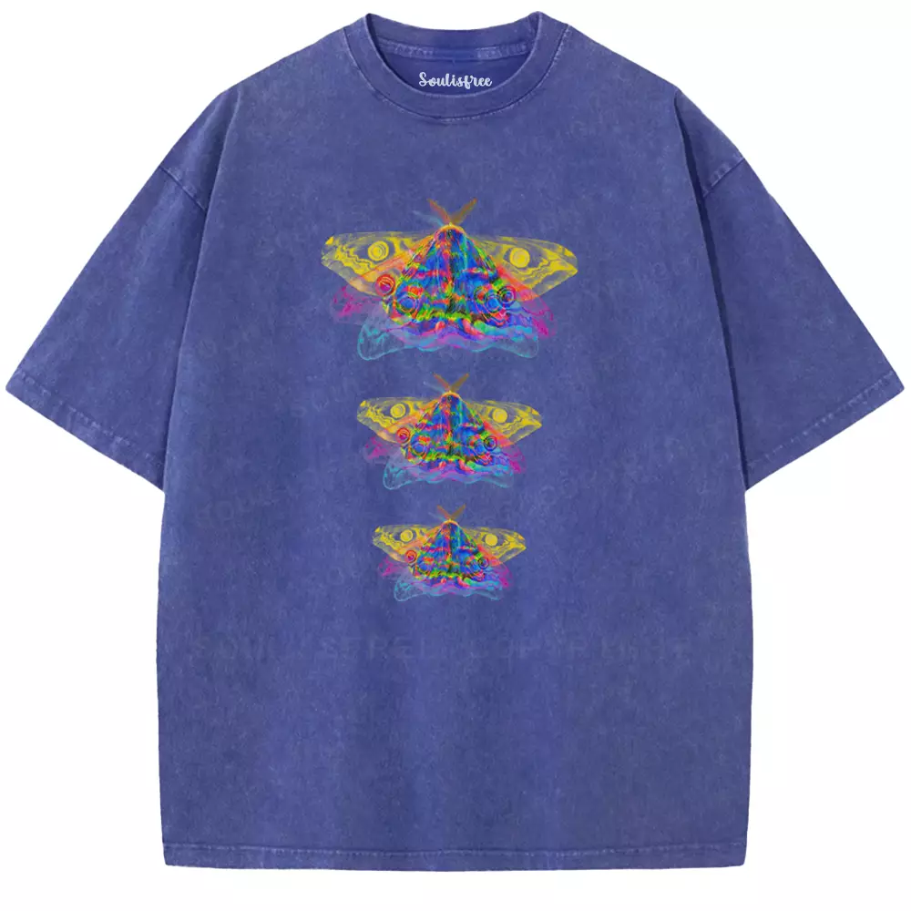 Soulisfree Spectrum of Flutter Washed Tee