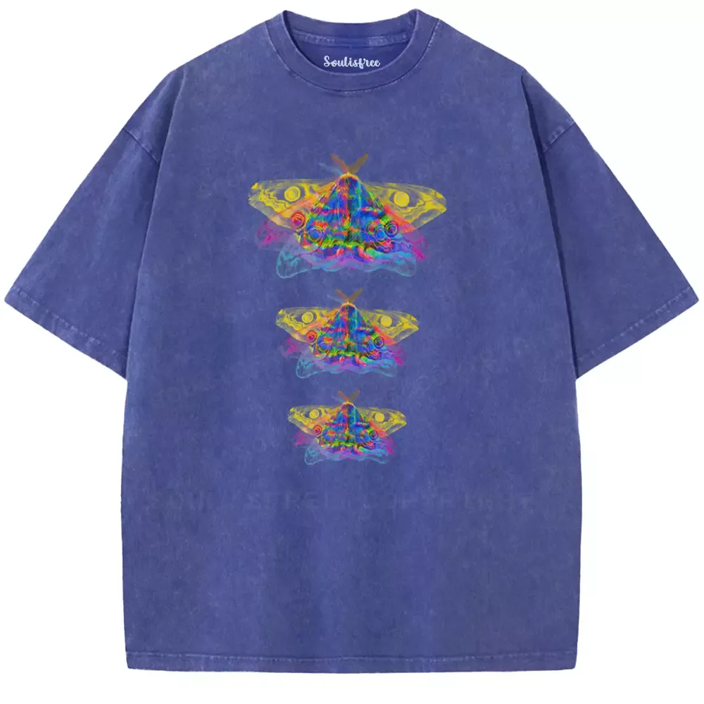 Soulisfree Spectrum of Flutter Washed Tee