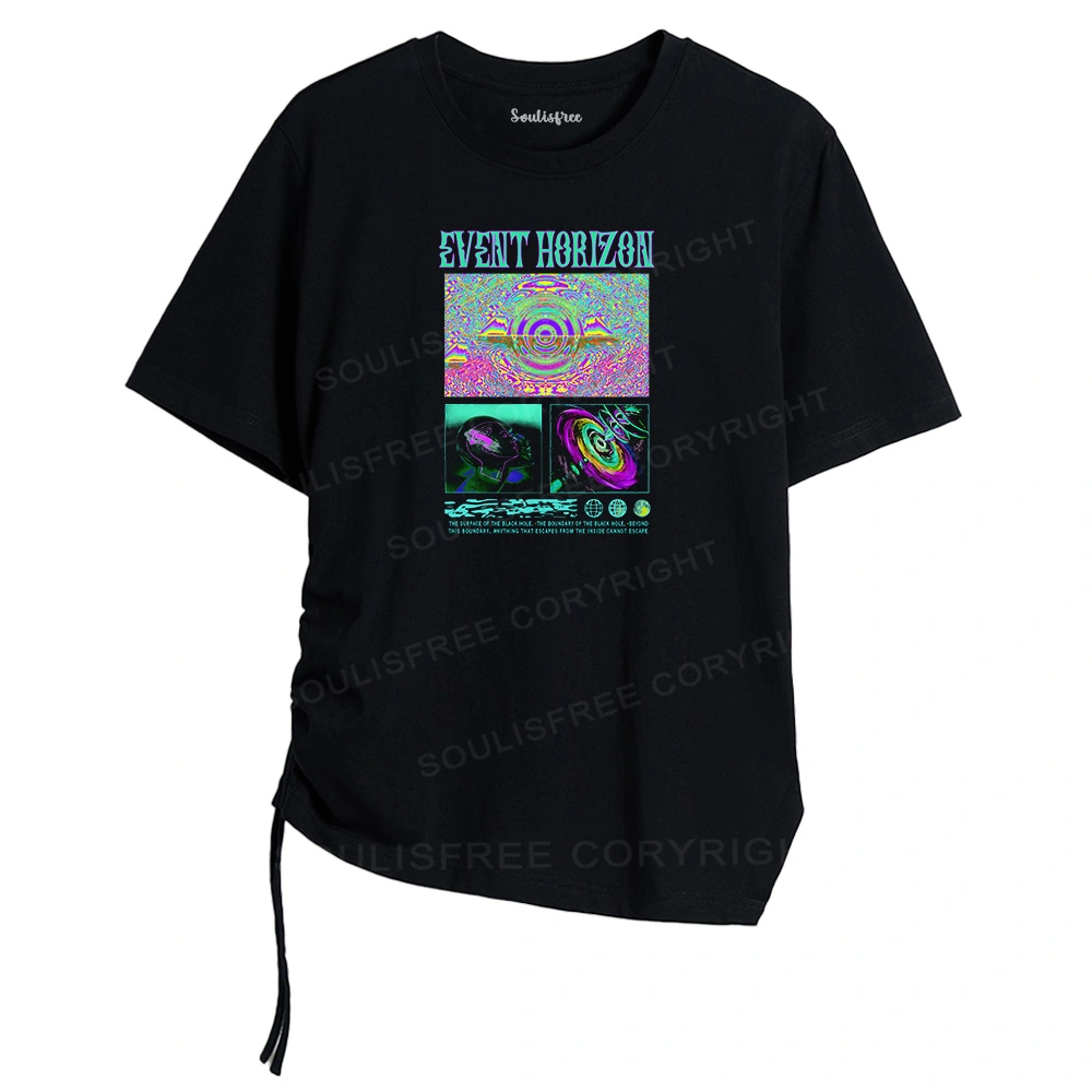 Evolution Horizon Asymmetrical Top With Side Drawstring