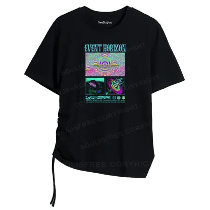 Evolution Horizon Asymmetrical Top With Side Drawstring