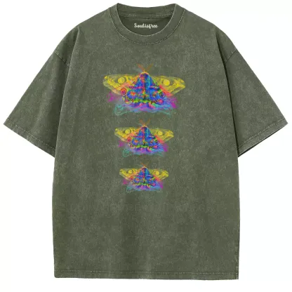 Soulisfree Spectrum of Flutter Washed Tee