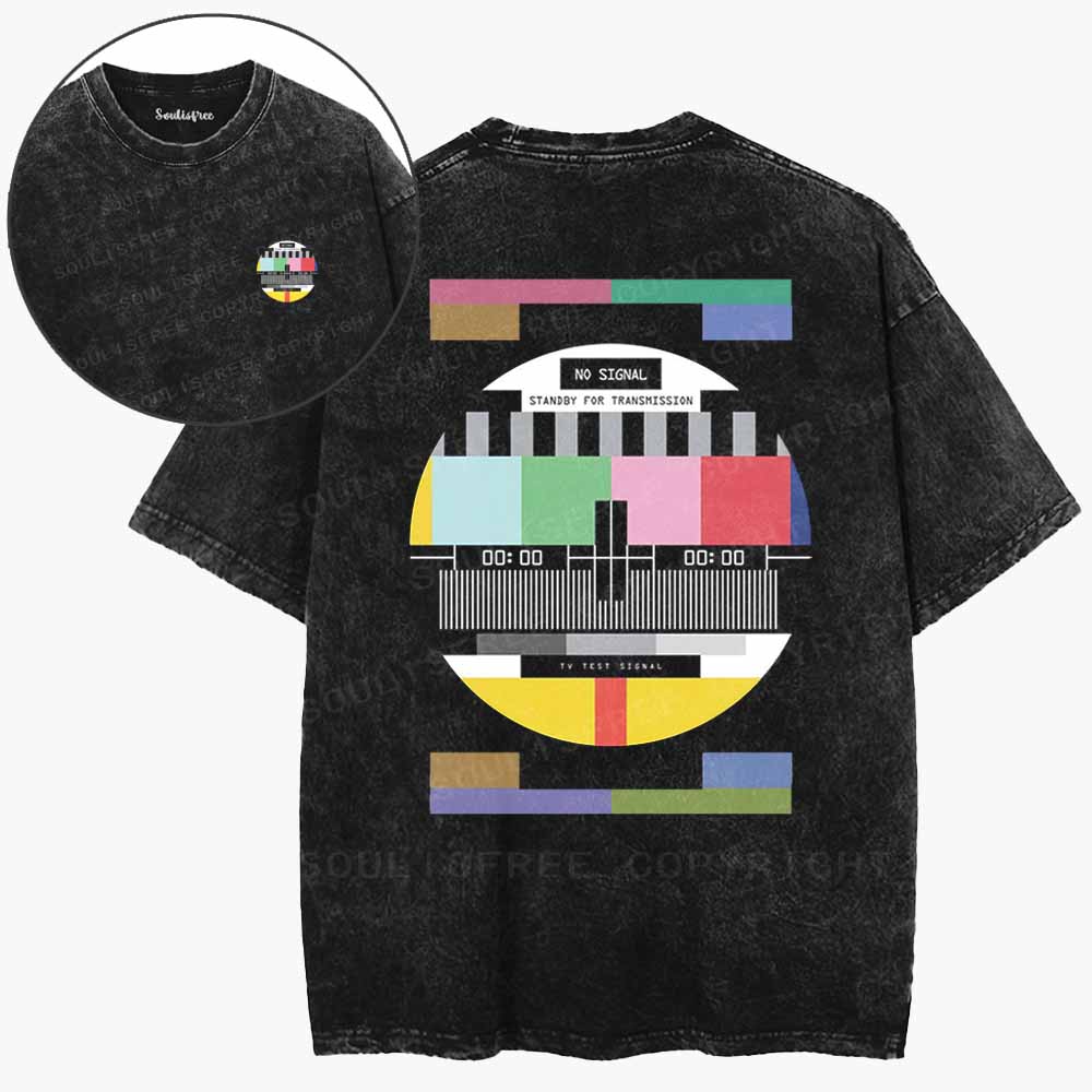 Soulisfree No Signal, No Problem Washed Tee