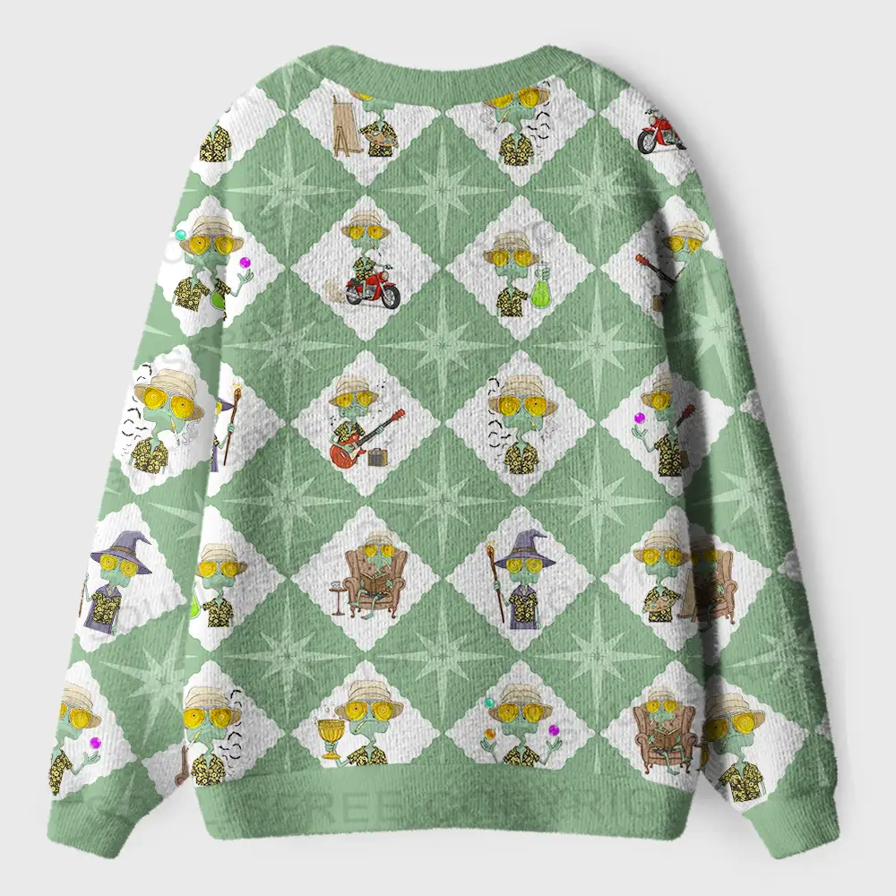 Chill Frog Society Ugly Cardigan Sweaters