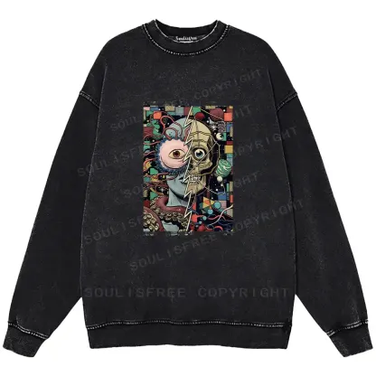 Split Washed Sweatshirts