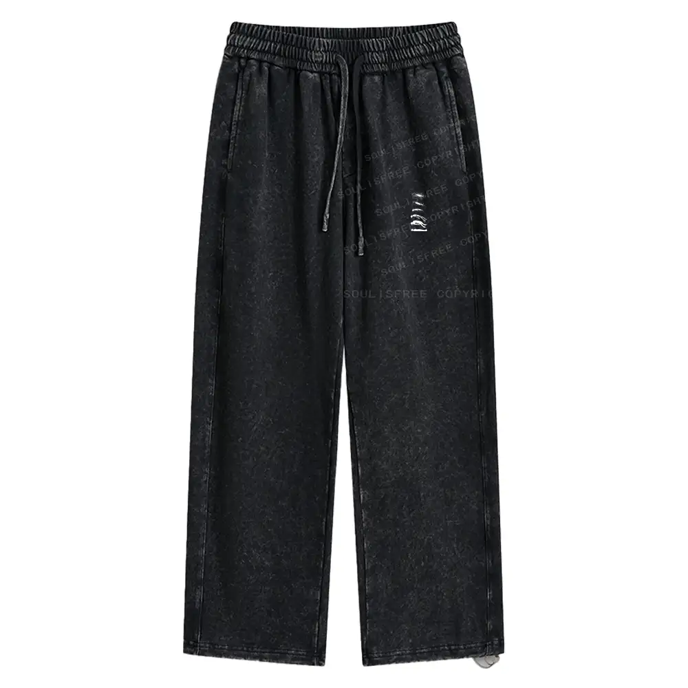 Process Washed Baggy Sweatpants