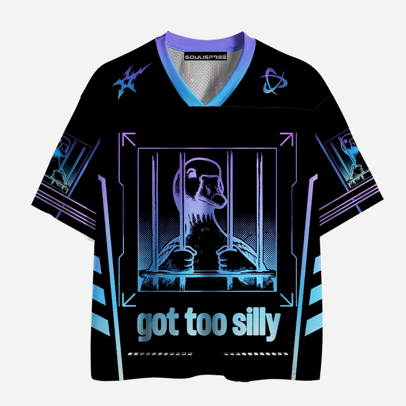 Soulisfree Got Too Silly Mesh Jersey