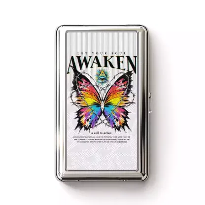 Soulisfree Let Your Soul Awaken Metal Pocket Case