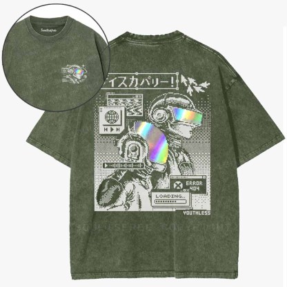 Soulisfree Youth.exe Washed Tee
