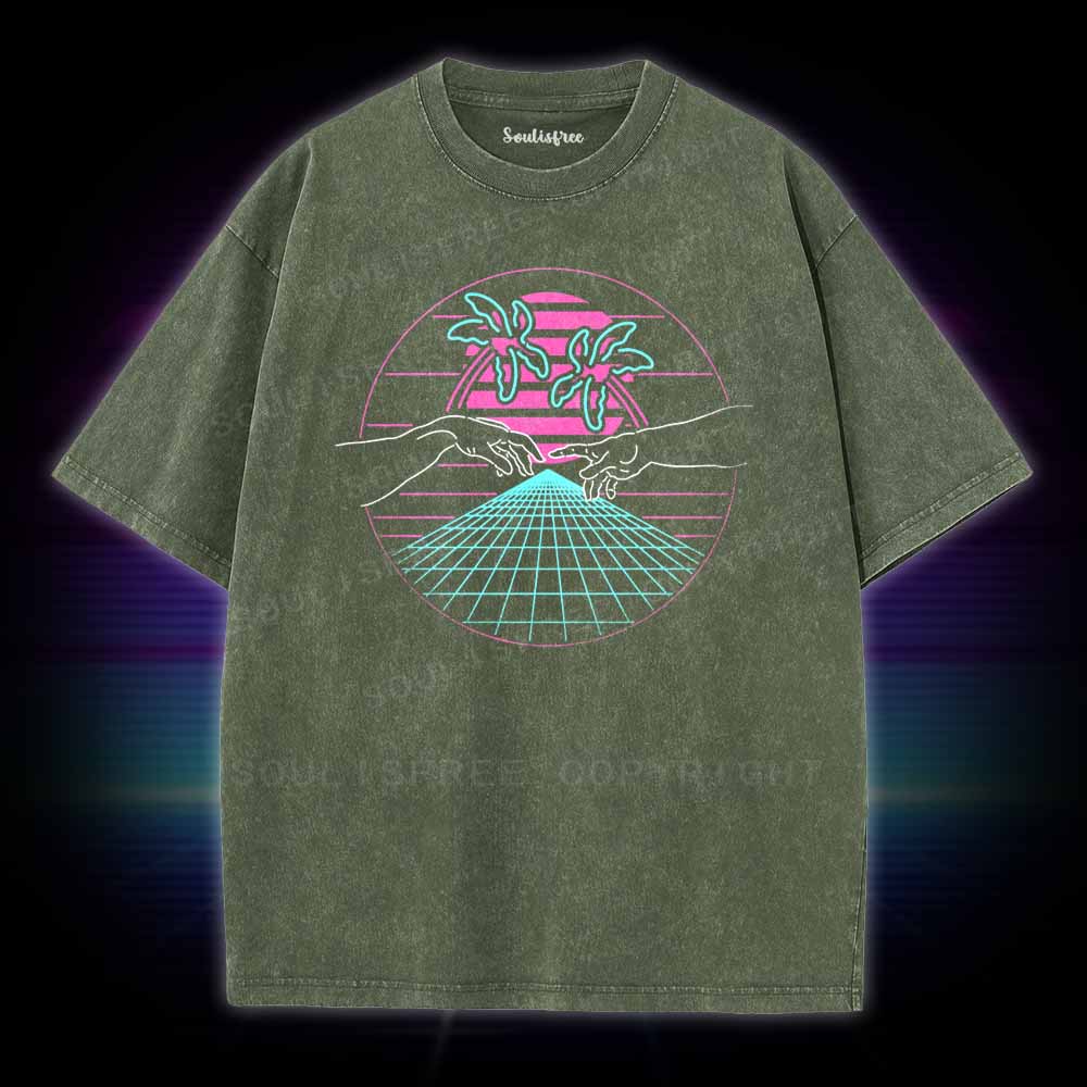 Soulisfree Creation of 80s Washed Tee