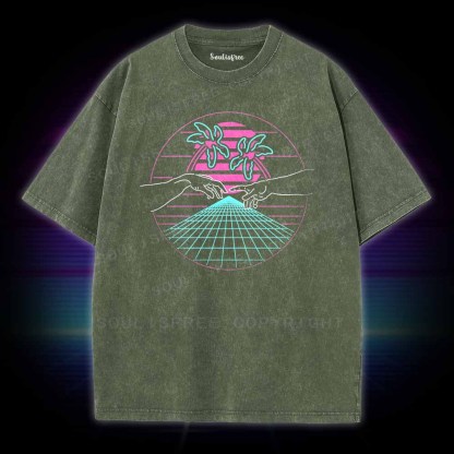 Soulisfree Creation of 80s Washed Tee