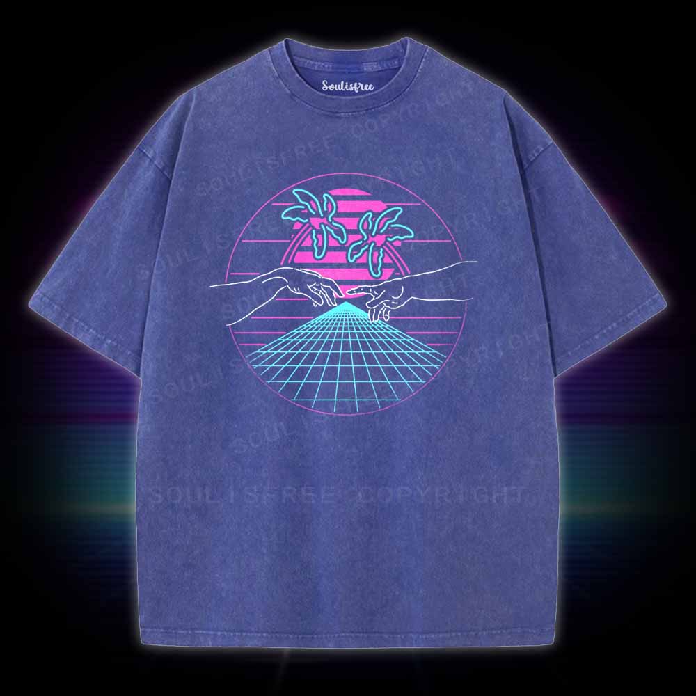 Soulisfree Creation of 80s Washed Tee