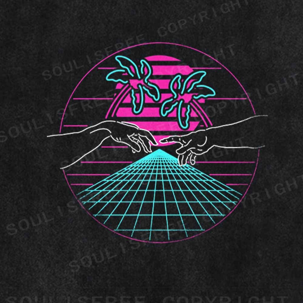 Soulisfree Creation of 80s Washed Tee
