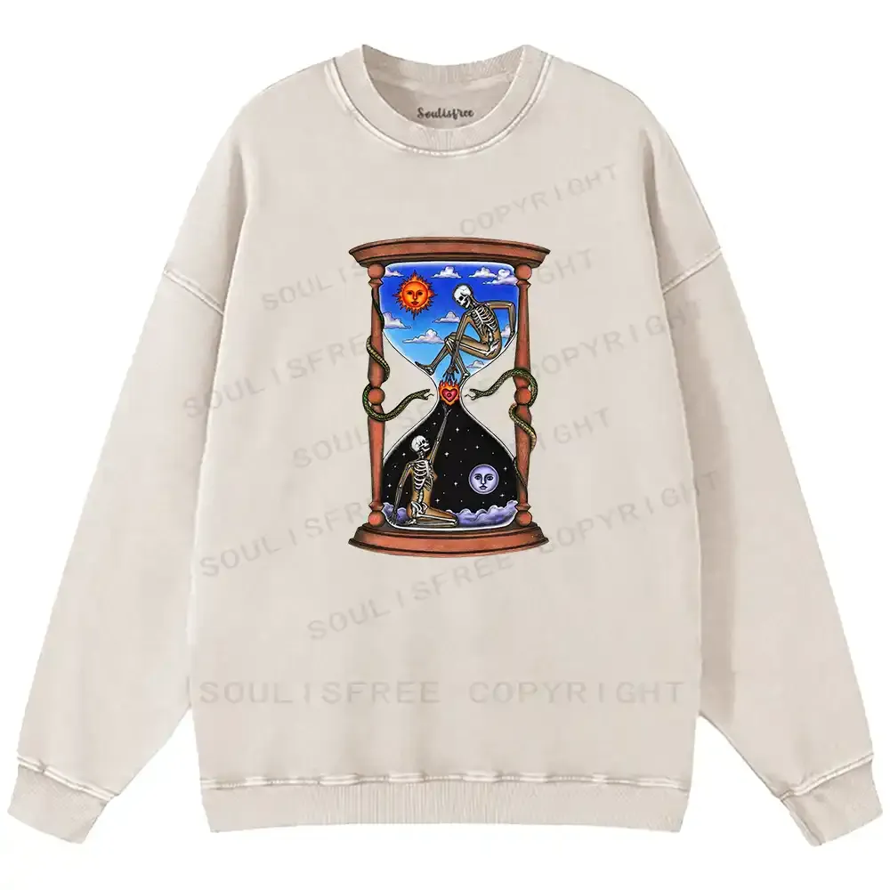 Love Fire Pass Washed Sweatshirts