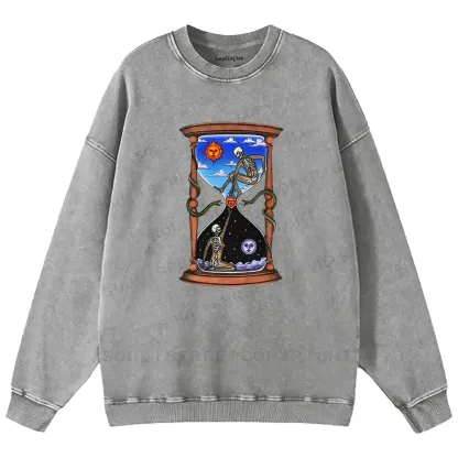 Love Fire Pass Washed Sweatshirts