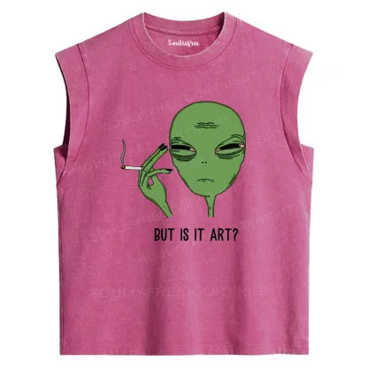Is It Art Washed Tank Tops