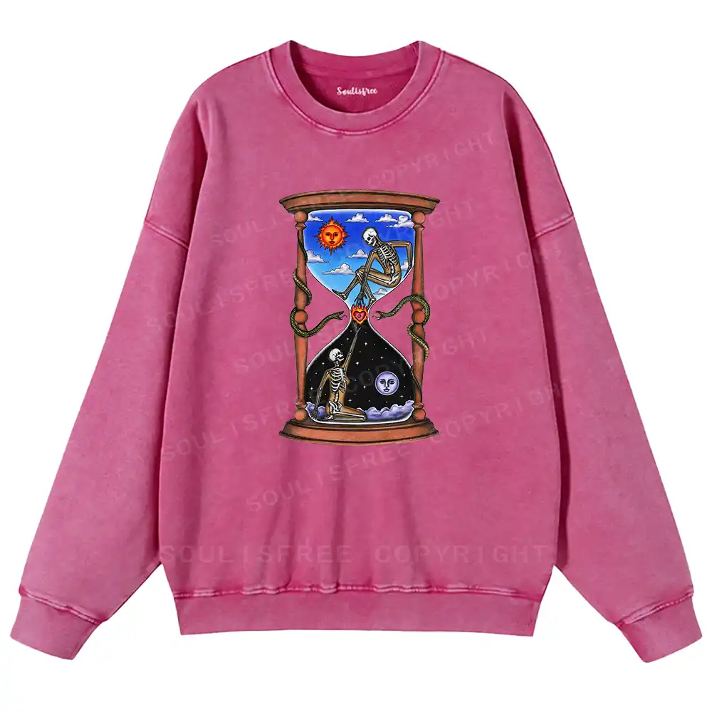 Love Fire Pass Washed Sweatshirts