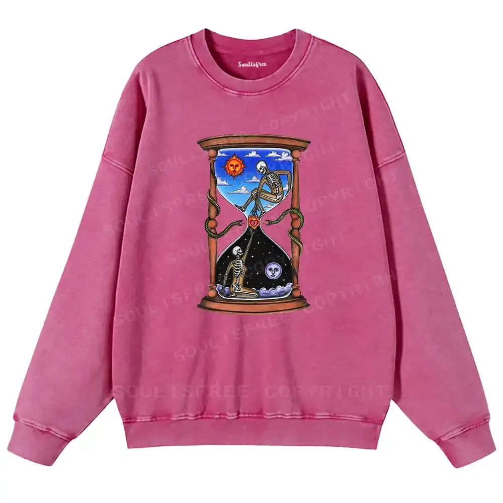 Love Fire Pass Washed Sweatshirts